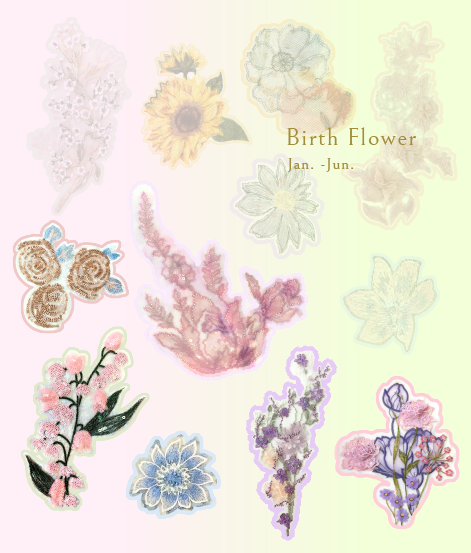 Discover Your Birth Flower (Jan. - Jun.)